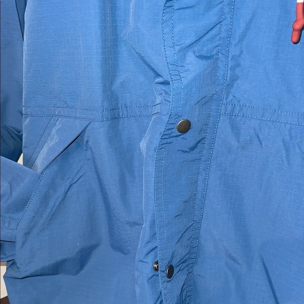 Goodfellow & Co Men's Blue Raincoat - Picture 9 of 10